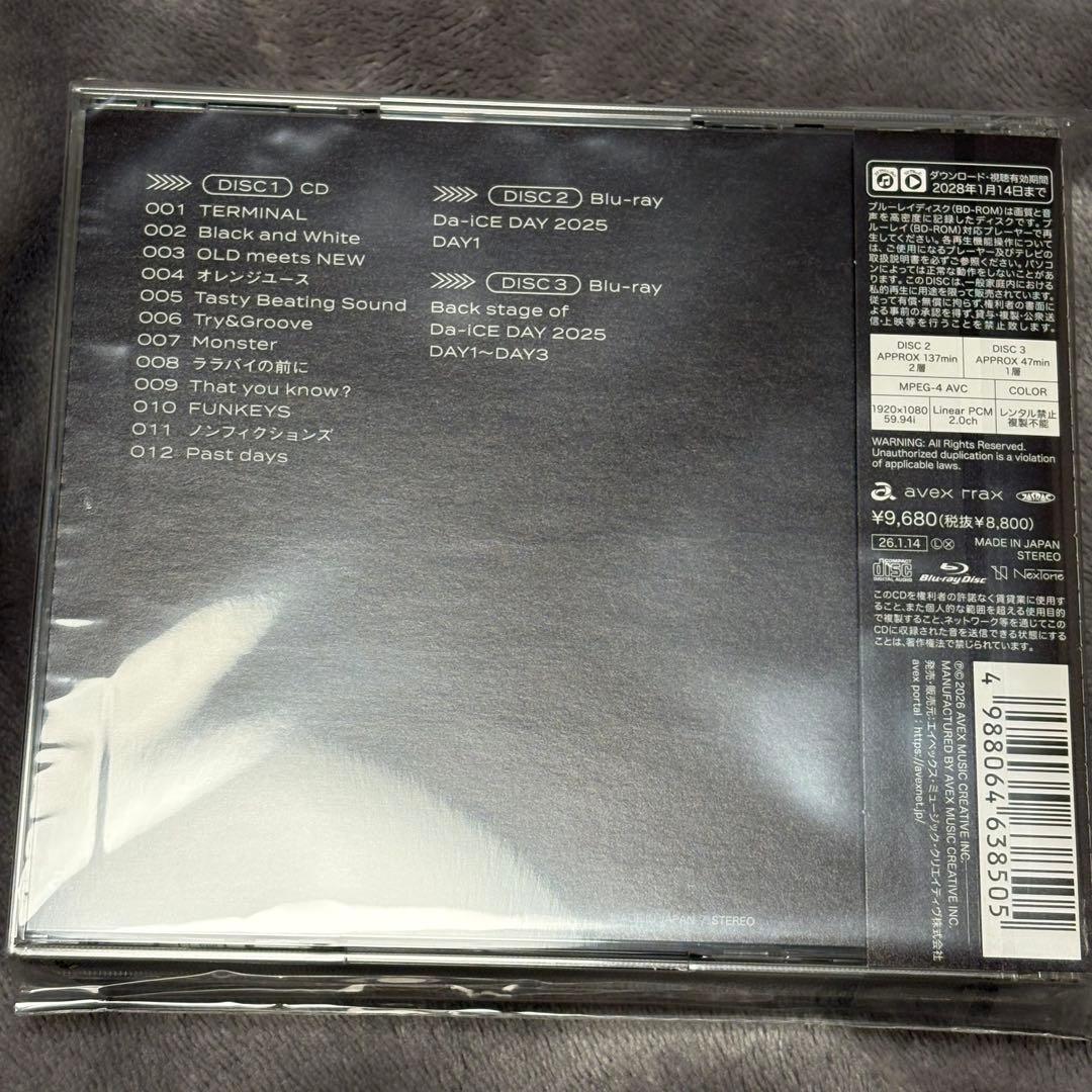 【新品未開封】Da-iCE / TERMiNaL