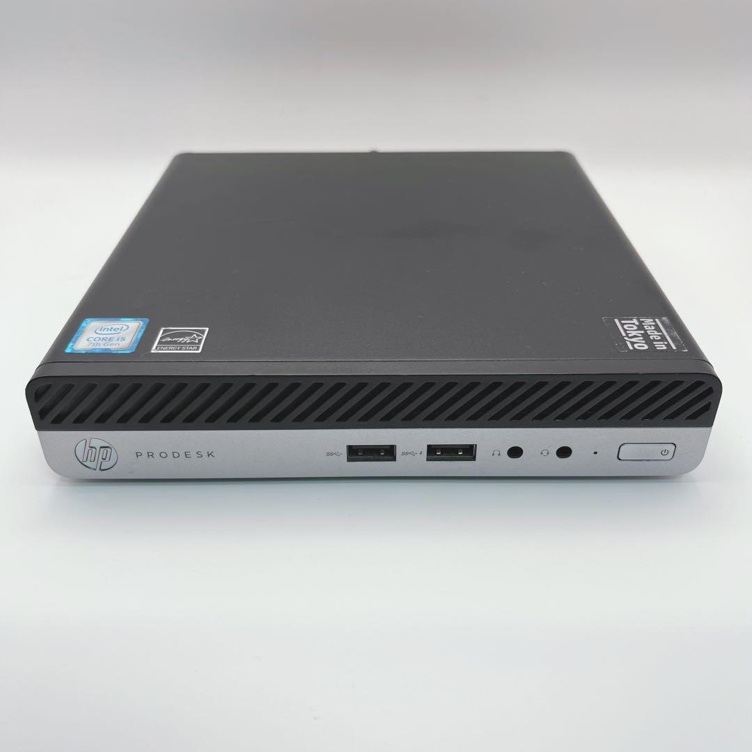 Windowsデスクトップ HP ProDesk 400 G3 DM SSD256GB i5-7500T