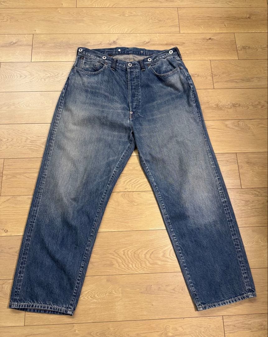 パンツ No.22 Washed Wide Denim Pants(AP-4003)34