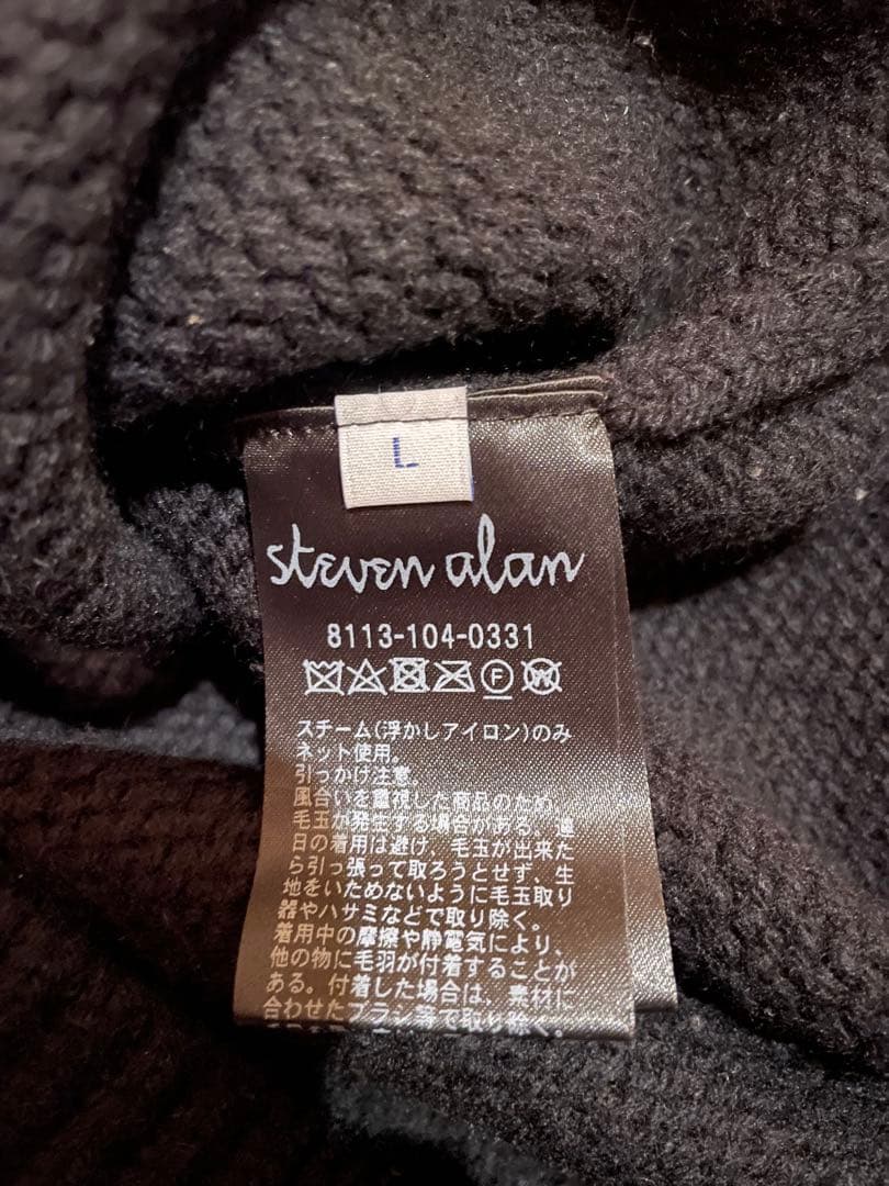 【美品】Steven Alan ウール100% ニットセーター L