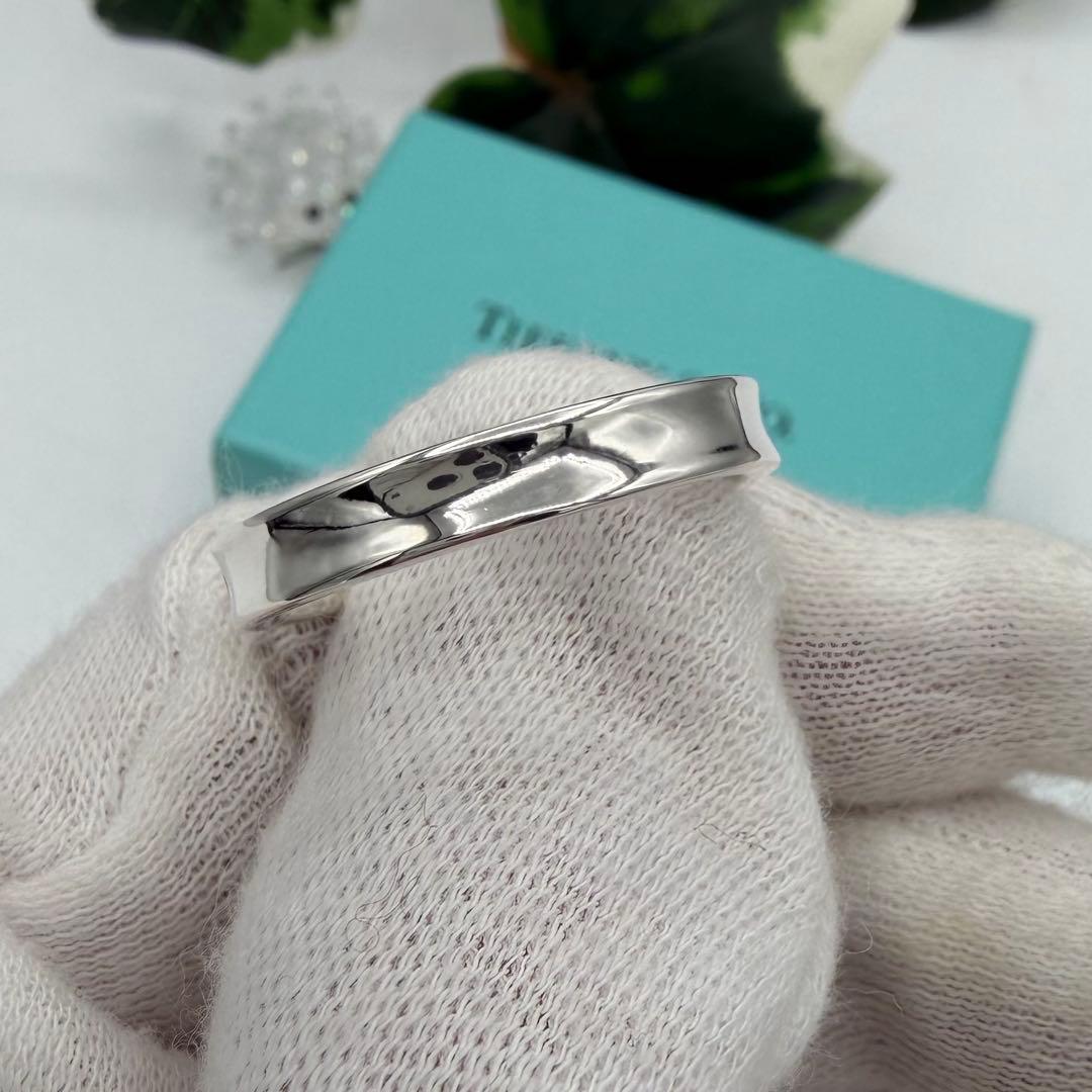 【新品仕上げ済み】ティファニー　1837 ナローリング　約２1号