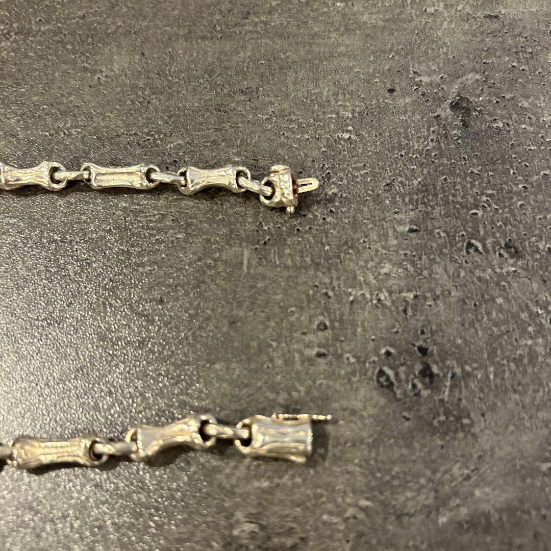 ティファニーシルバー925バンブーブレスレット