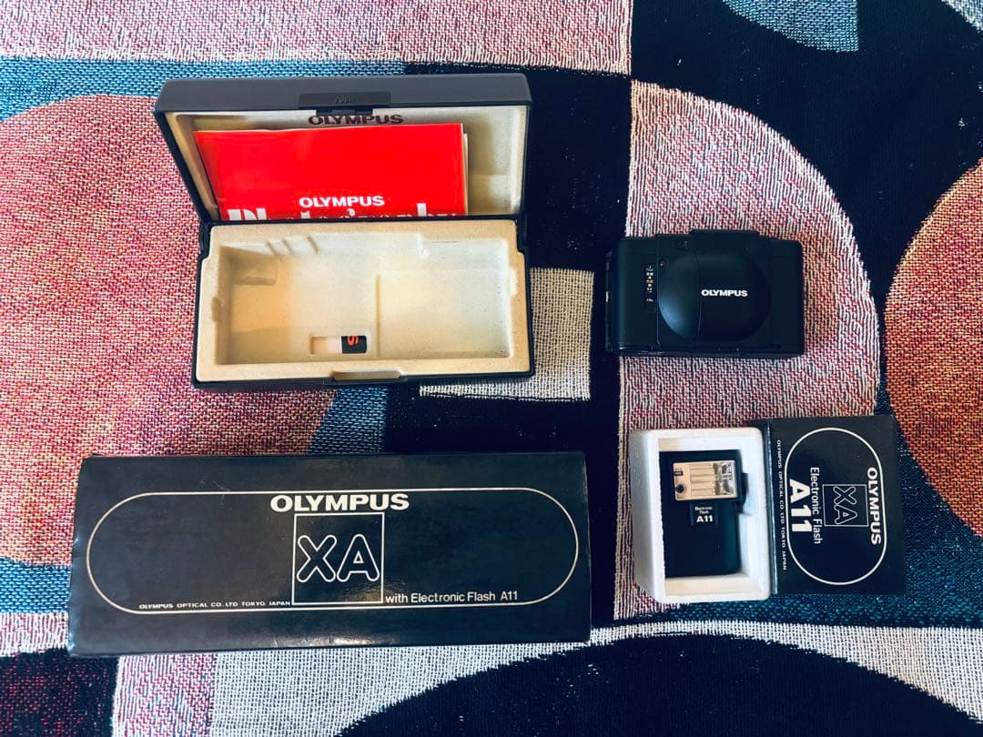 【美品/動作確認済】olympus XA フィルムカメラ 135