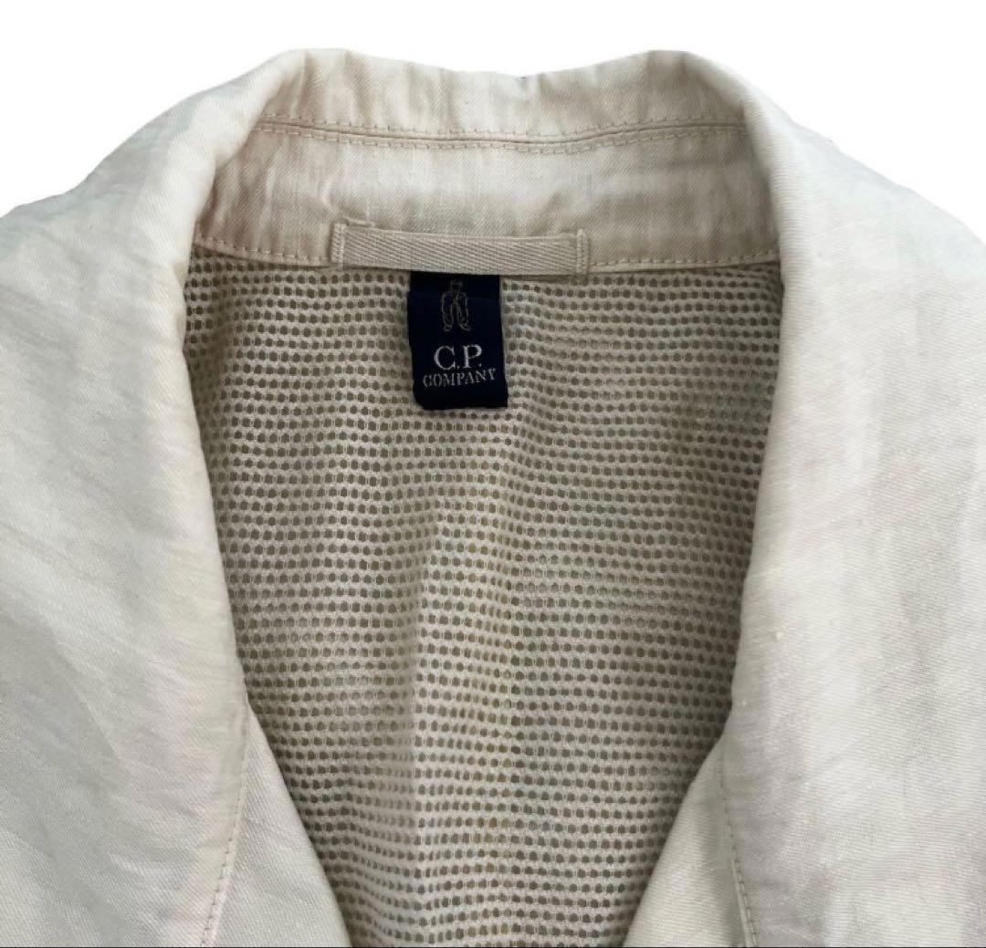 C.P. company シーピーカンパニー リネンダブルジャケット　イタリア製