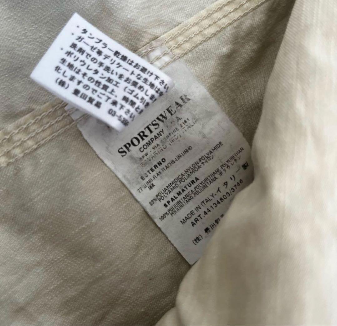 C.P. company シーピーカンパニー リネンダブルジャケット　イタリア製