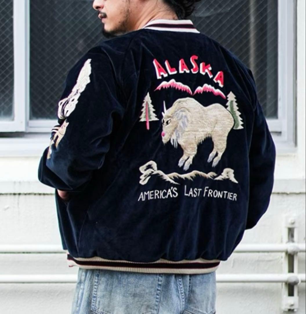 テーラー東洋　アラスカ　別珍　スカジャン