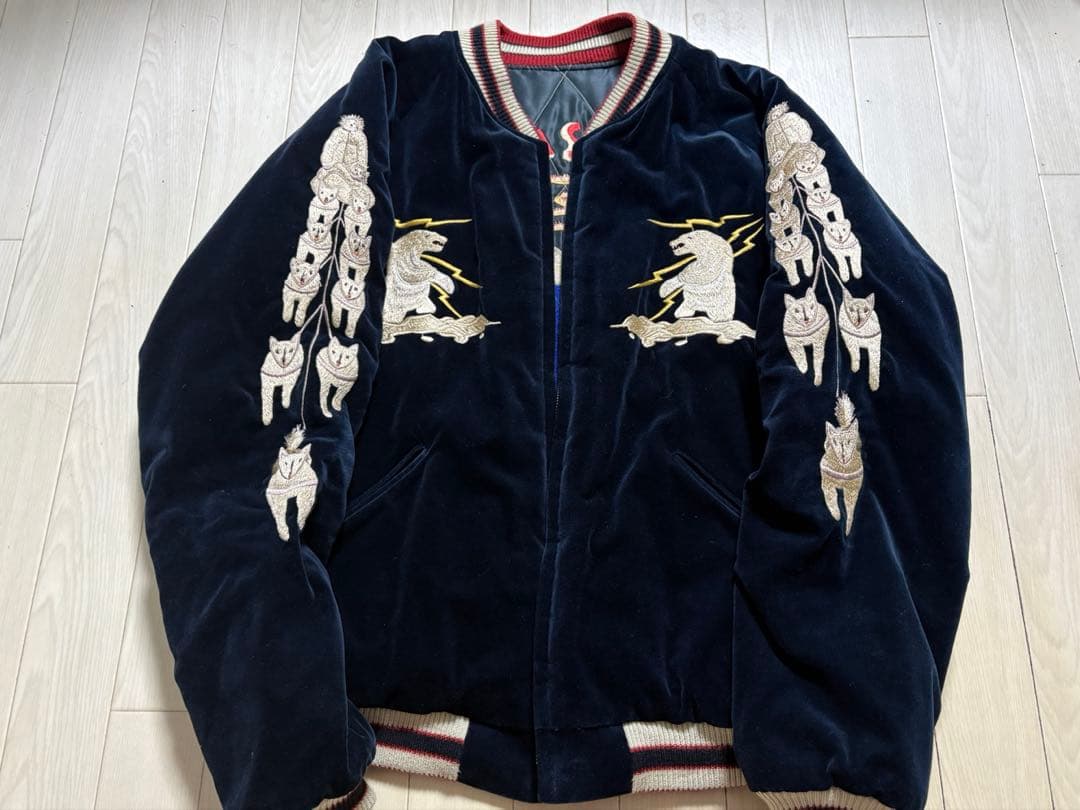 テーラー東洋　アラスカ　別珍　スカジャン