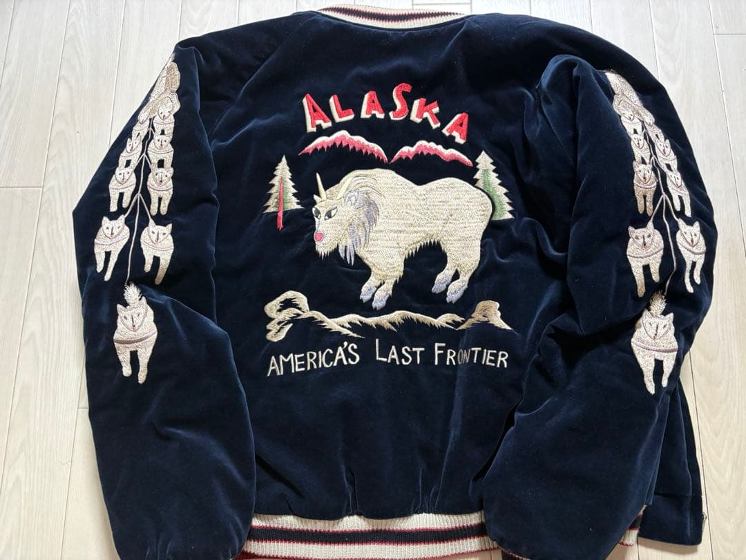 テーラー東洋　アラスカ　別珍　スカジャン