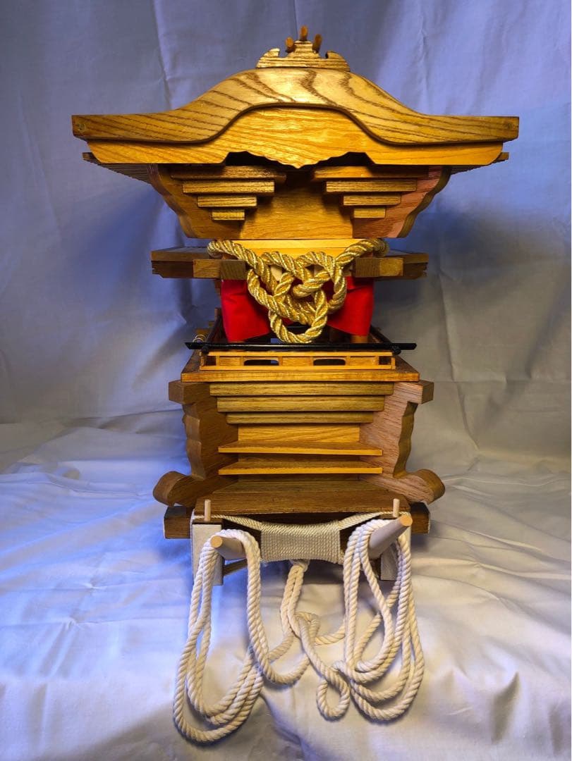 木製　ミニチュアだんじり