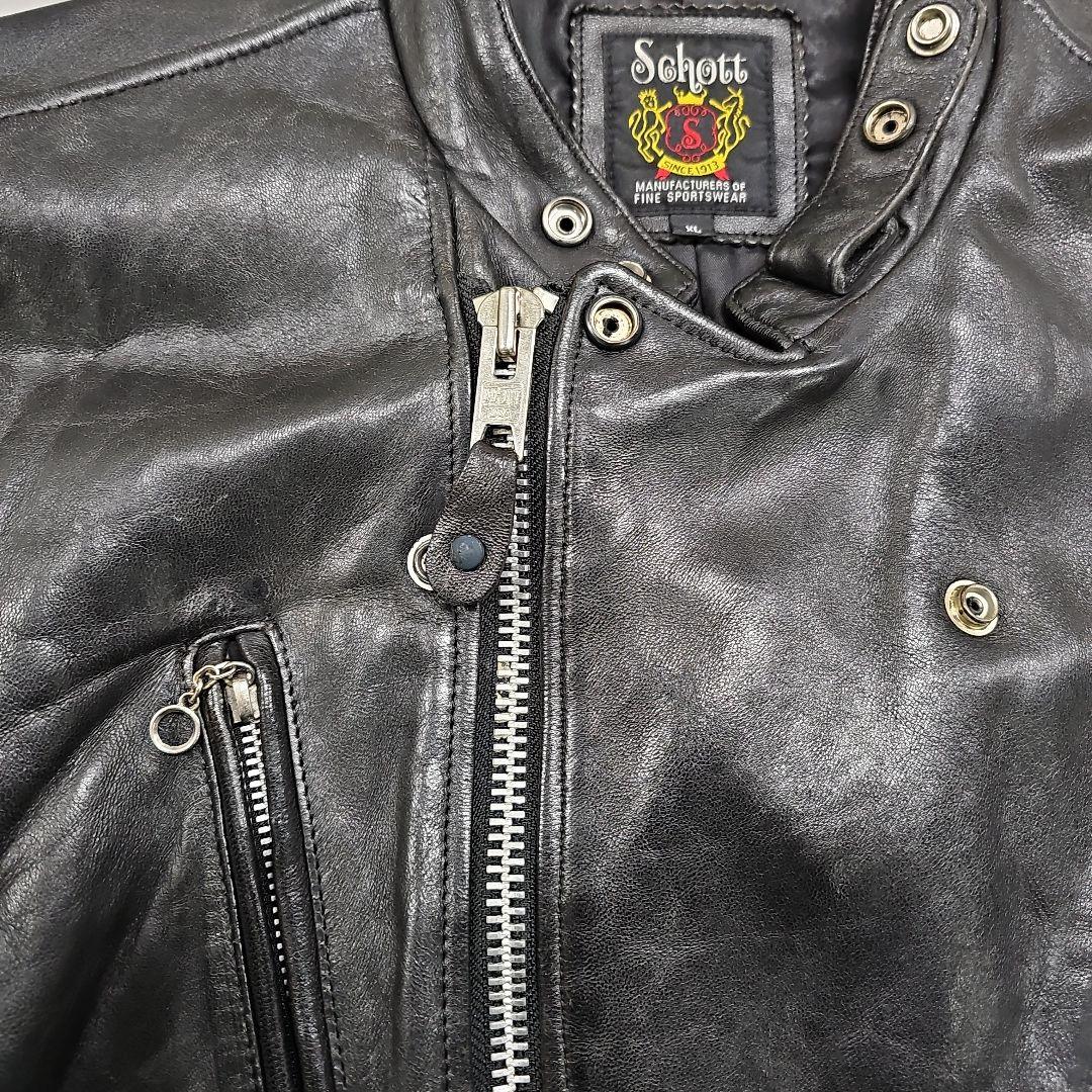 Schott 　ダブルブレスト　レザージャケット