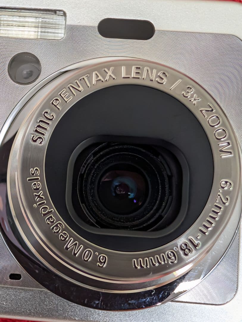 週末特価●美品PENTAX Optio S6 デジタルカメラ本体、充電器 可動品