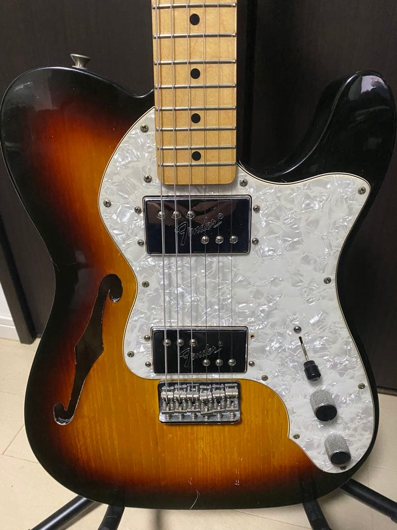 よう様Fender Mex Telecaster Thinline サンバースト