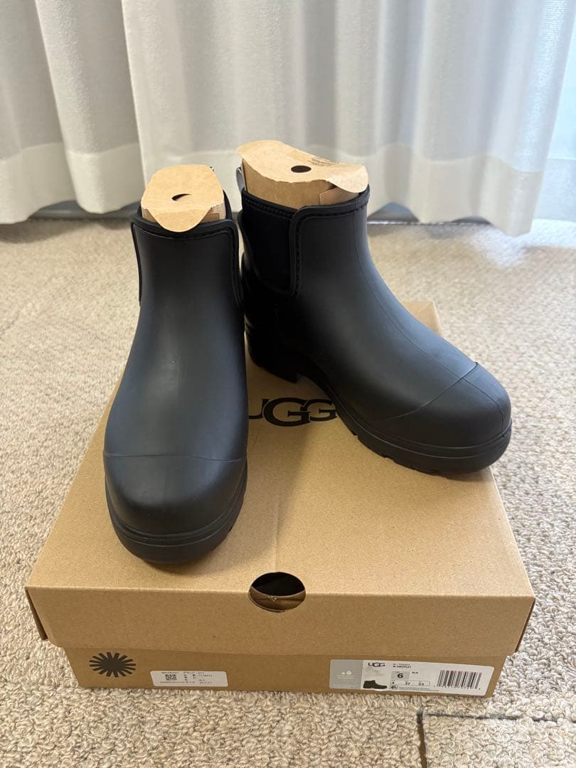 UGG レインブーツ 23cm DROPLET 長靴 ハイカット 雨靴