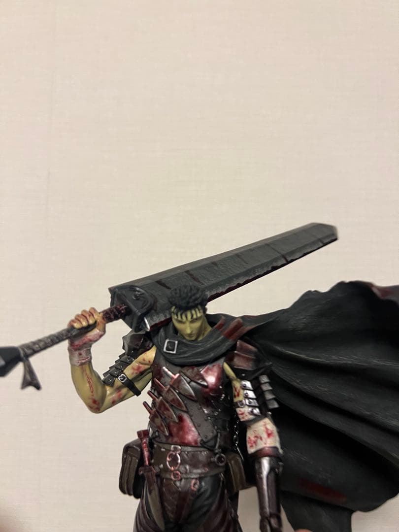 d*4様 【入手困難】ベルセルク　ガッツ ART OF WAR製フィギュア 黒い