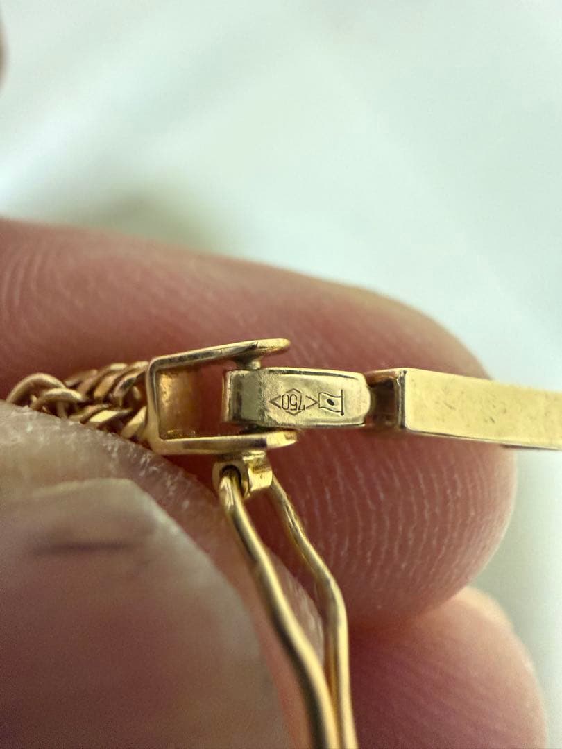 18K 喜平12面トリプルカット