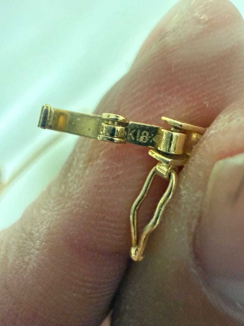 18K 喜平12面トリプルカット