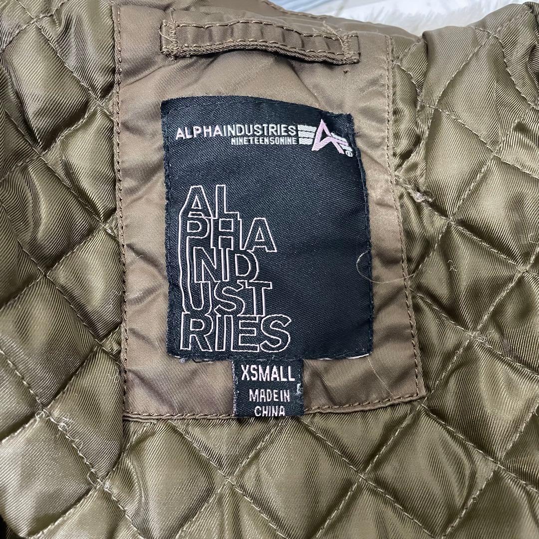 ALPHA INDUSTRIES N-2Bフライトジャケット ミリタリー y2k