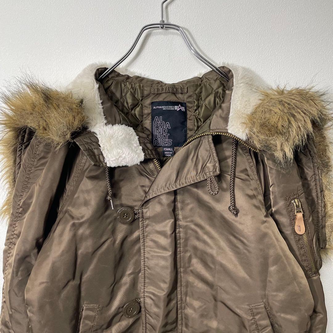 ALPHA INDUSTRIES N-2Bフライトジャケット ミリタリー y2k