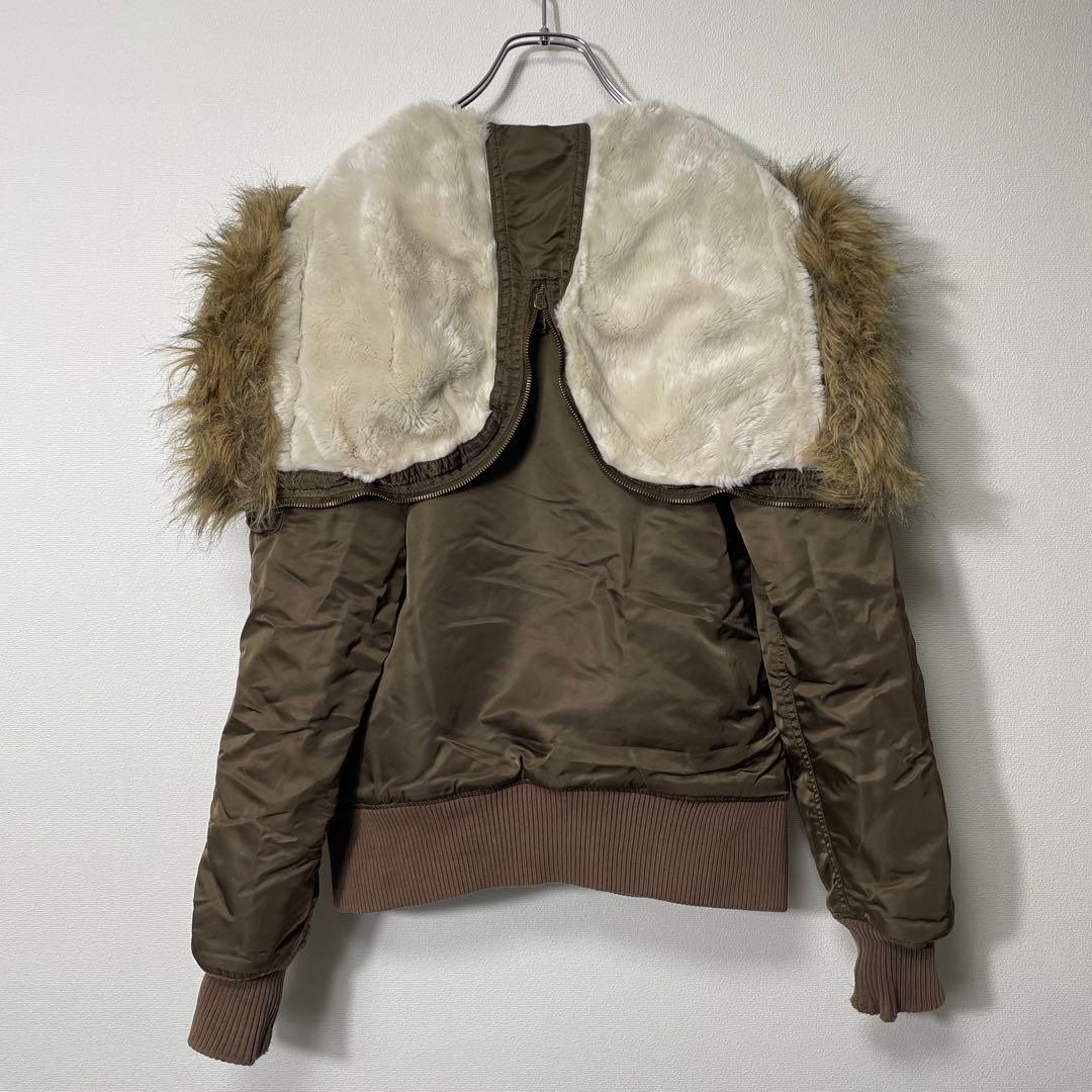 ALPHA INDUSTRIES N-2Bフライトジャケット ミリタリー y2k