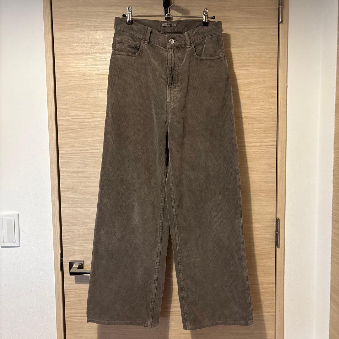 で*ん様 【25AW】AURALEE PIGMENT DYED FINX COR