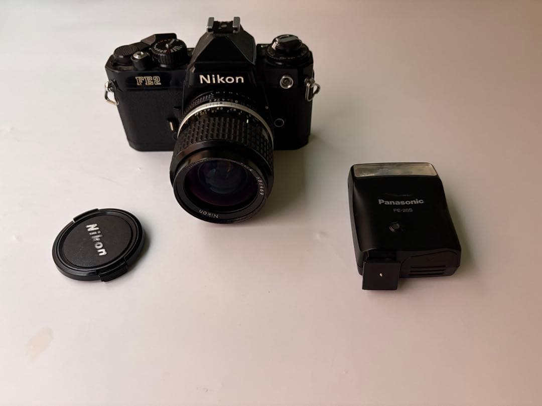 フィルムカメラ Nikon Fe2 Nikkor 28mm f/2