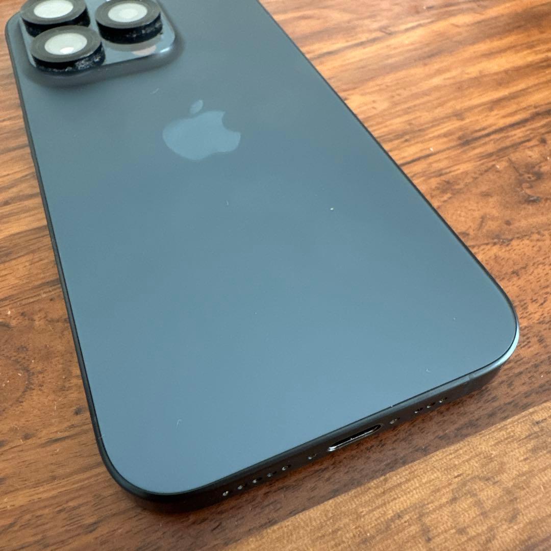 ポ*チ様 iPhone15pro 128GBブルーチタニウム
