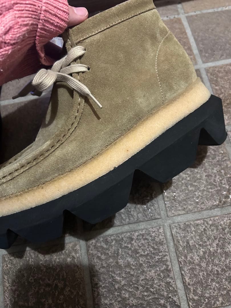 靴 sacai clarks 23SS Hybrid Wallabee Boot