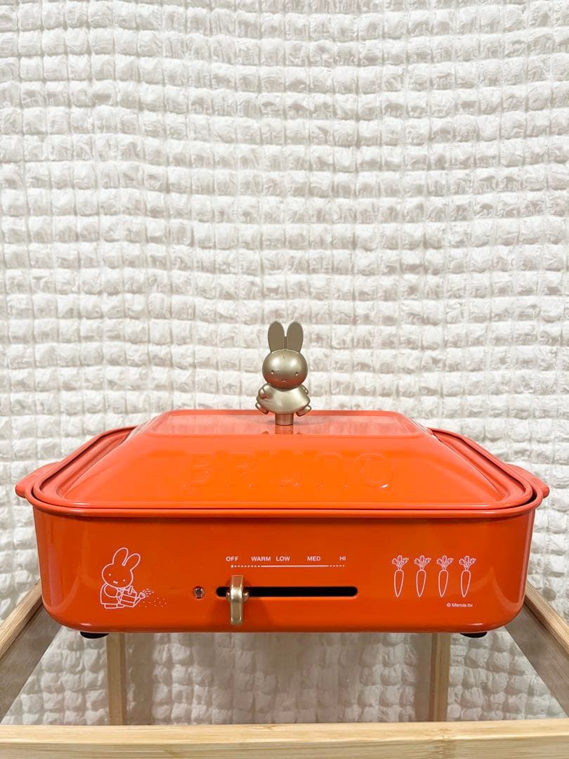 【完売品❣️】BRUNO ミッフィー コンパクトホットプレート　たこ焼き　家電