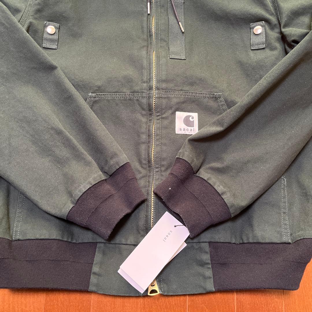ジャケット・アウター sacai carhartt wip hooded green 3