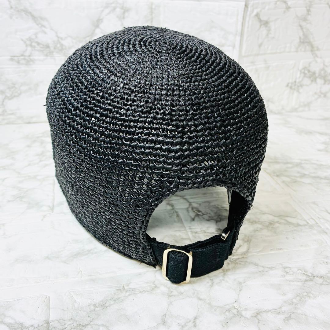 ★ ヘレンカミンスキー ベースボールキャップ 麦わら　ラフィア　帽子