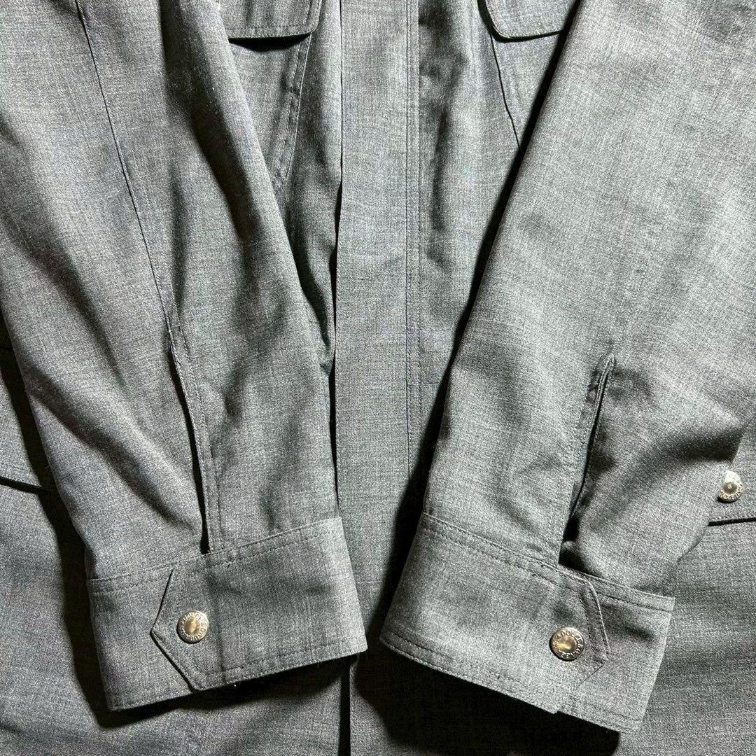 ①54サイズ DOLCE&GABBANA ジップアップブルゾンジャケット グレー