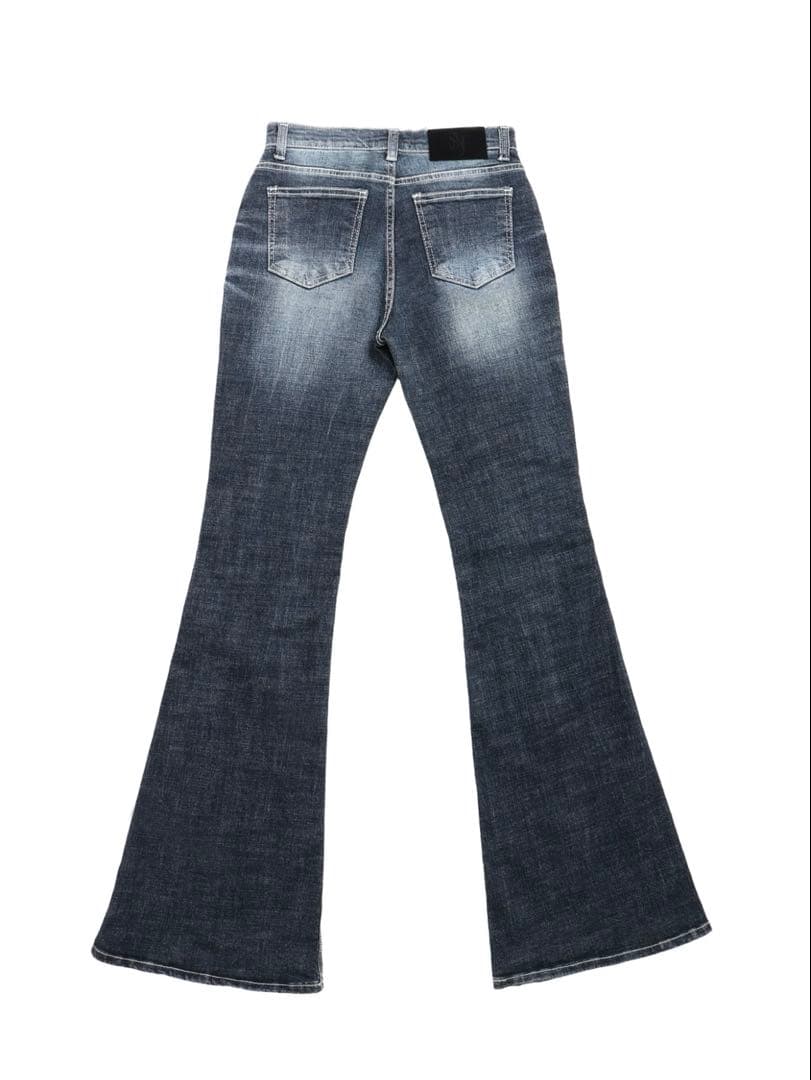 SYNERJYN CAT WASHING DENIM PANTS ムシンサ