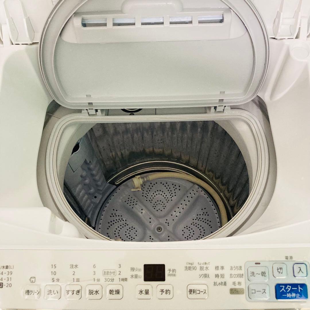 高年式美品❗️シャープ縦型乾燥機付き洗濯機2023年製大阪、大阪近郊配送無料