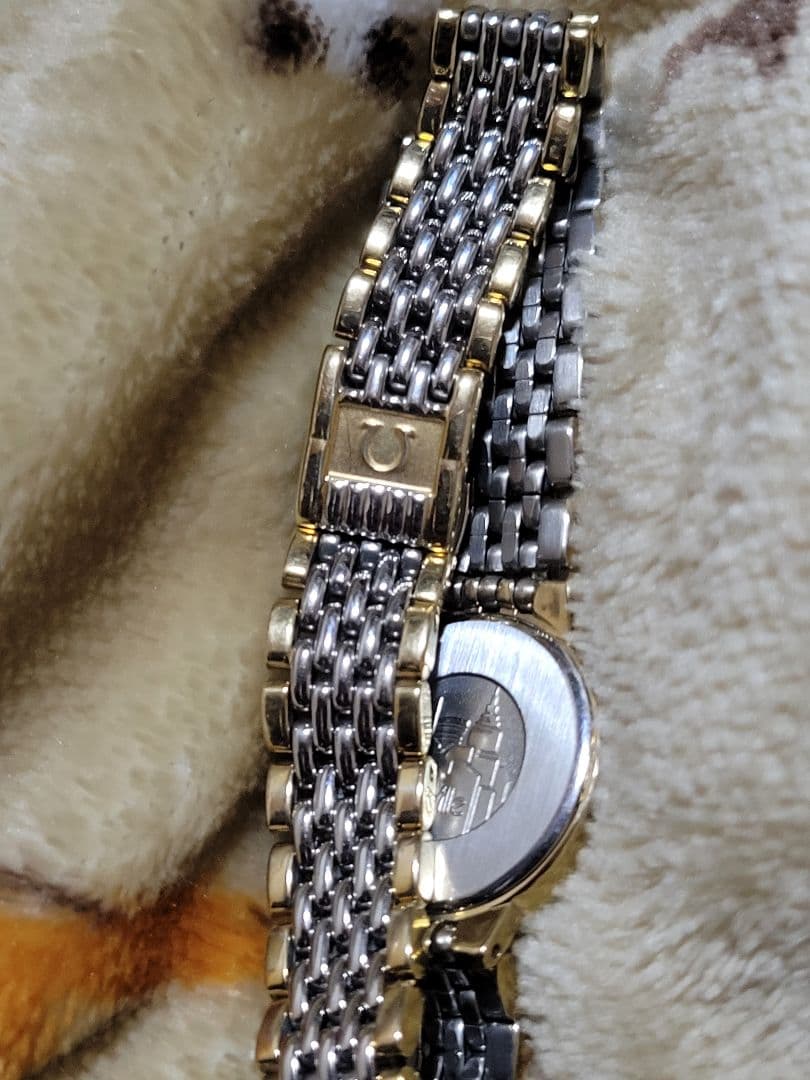 断捨離オメガ 腕時計 メタルブレス デビルクオーツ 6151/441