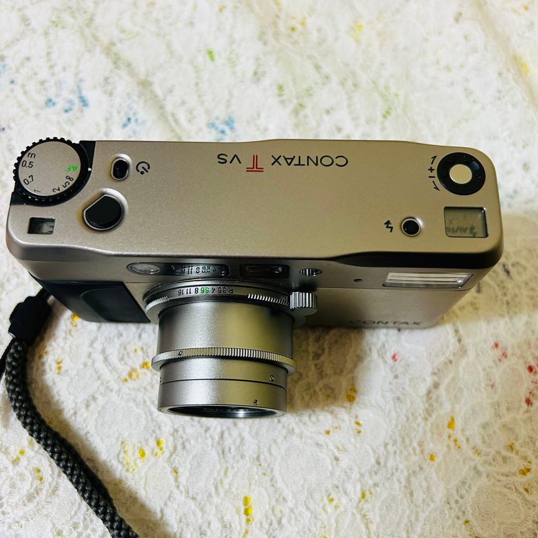 CONTAX T VS コンパクトカメラ　フイルムカメラ　京セラ　美品　ケース付