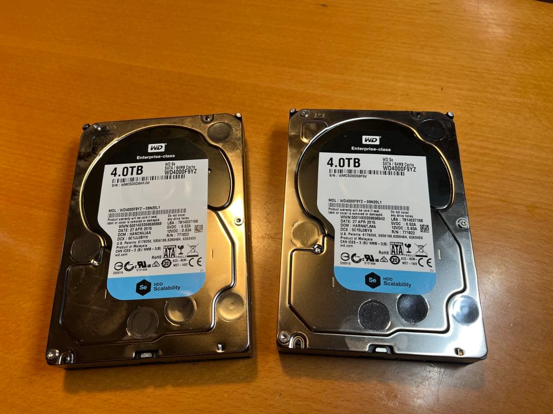 外付けハードディスク・ドライブ WD My Book Pro 8TB