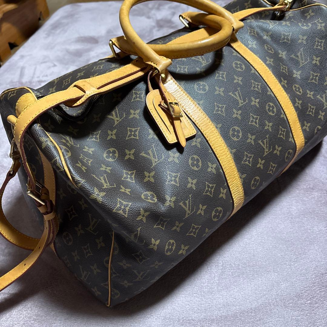 モノグラム柄ボストンバック