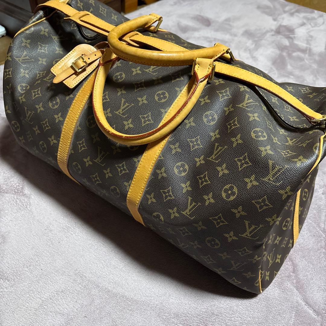 モノグラム柄ボストンバック