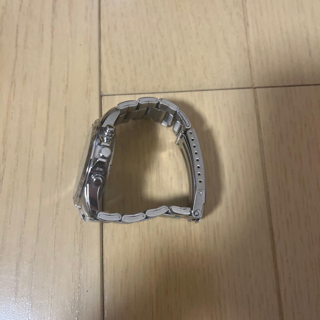 【美品】SEIKO クロノグラフ SND367PC 逆輸入モデル ブラック