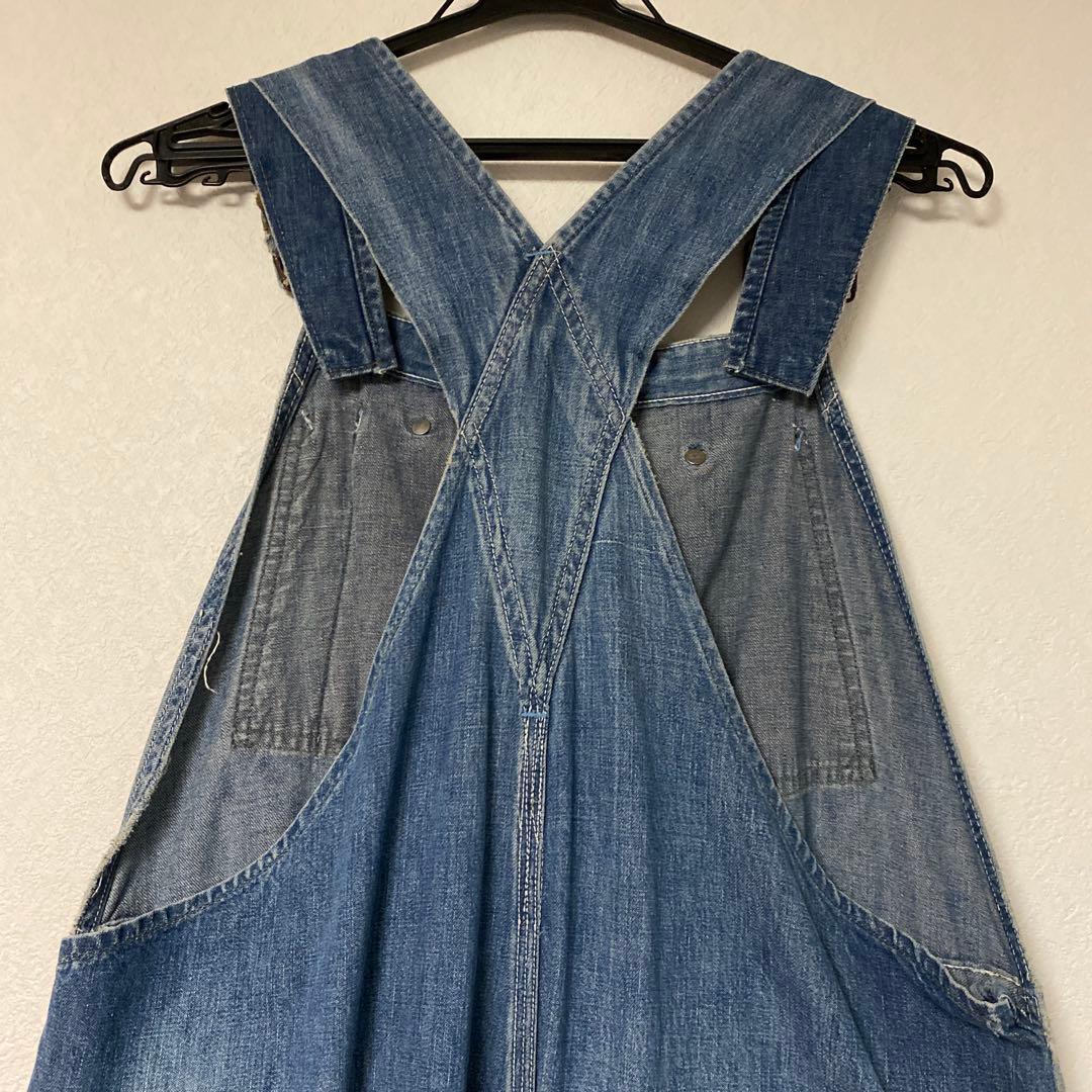 vintage 50s HerculesデニムオーバーオールUSA製