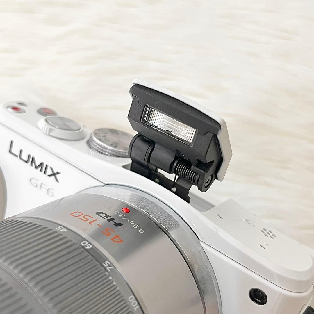 【極美品】Panasonic LUMIX DMC-GF6 ダブルズームキット