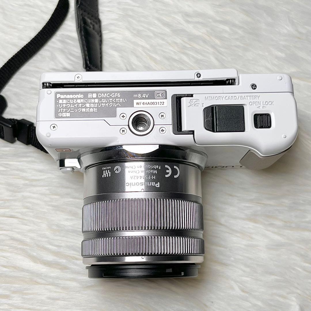 【極美品】Panasonic LUMIX DMC-GF6 ダブルズームキット