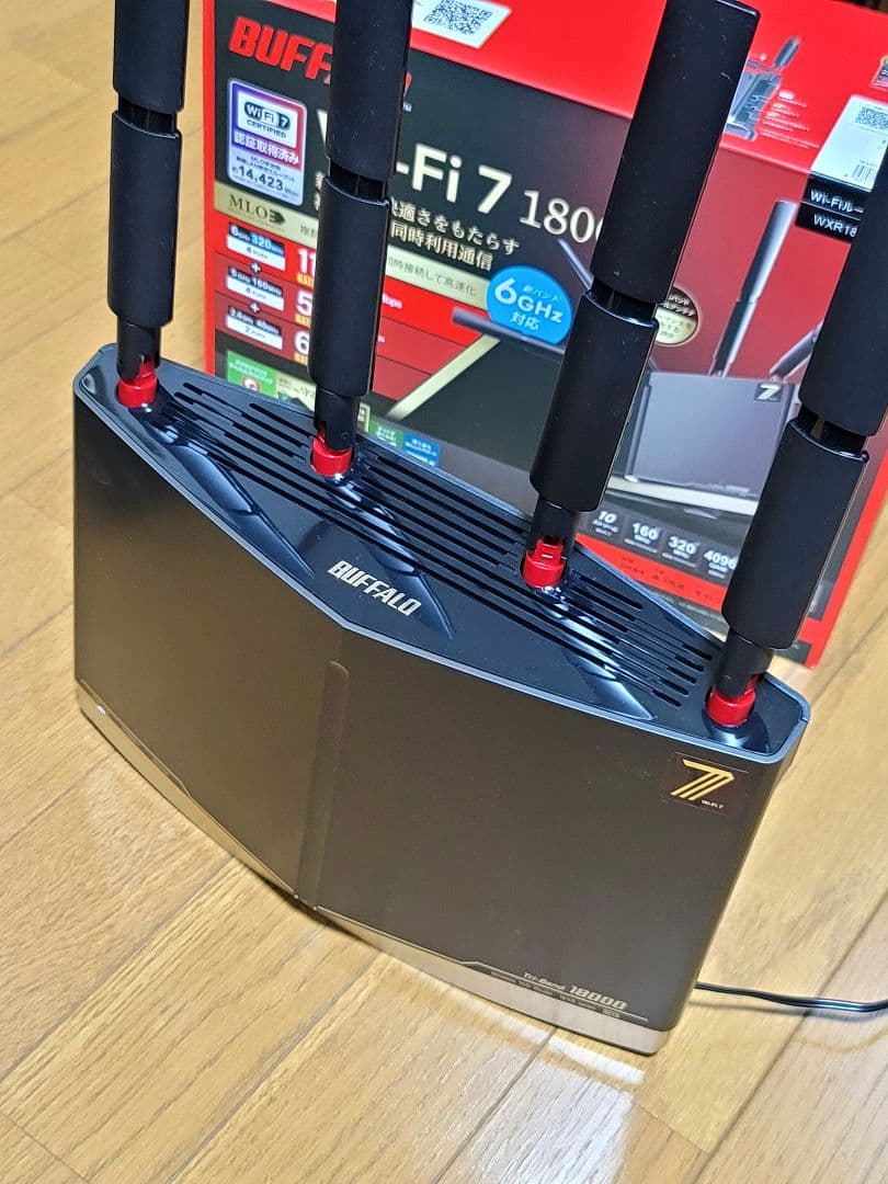 最終価格☺️新品同様 WXR18000BE10P/D Wi-Fiルーター