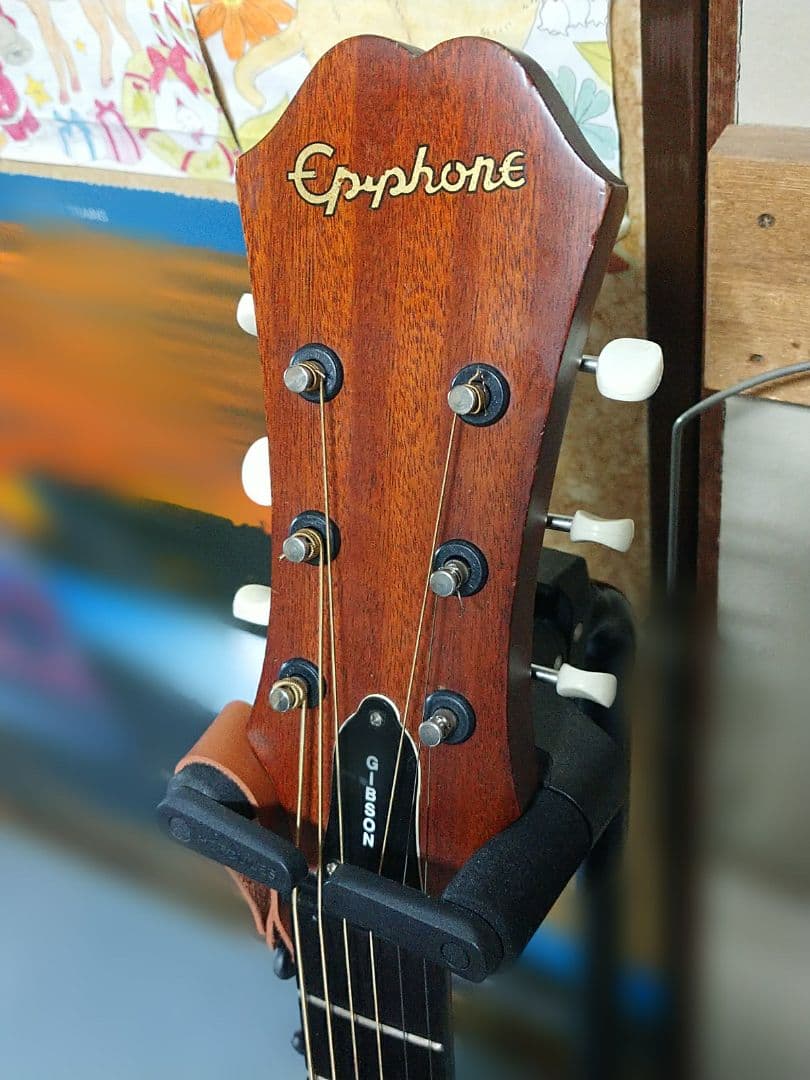 タ*ダ様 Epiphone PR-200NS Fishman マイク&チューナー