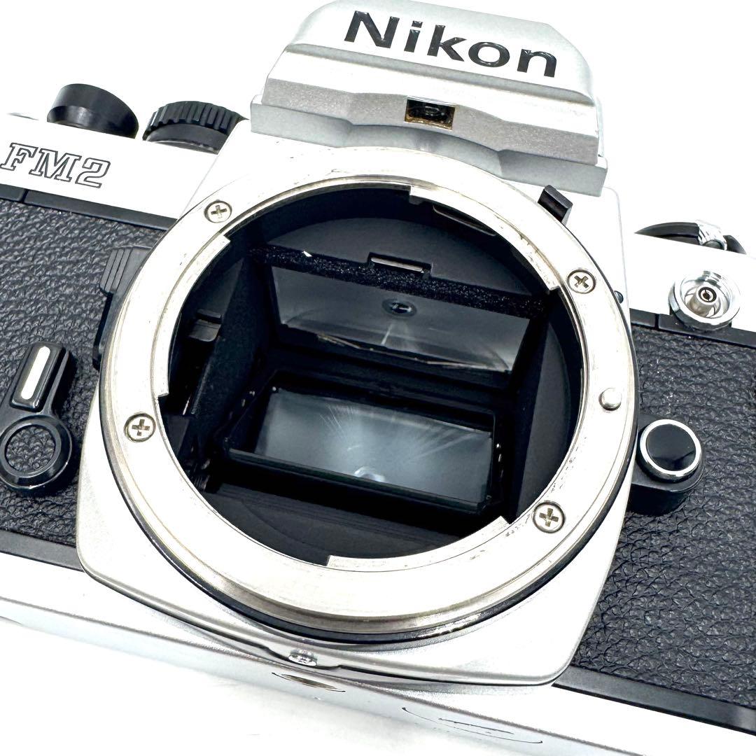 希少元箱付き 完動品 Nikon ニコン NEW FM2 後期型フィルムカメラ
