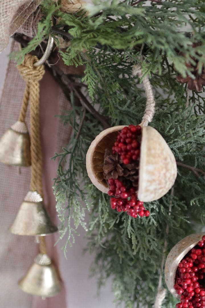 【完成品の販売】大型クリスマス スワッグ　クリスマスツリー