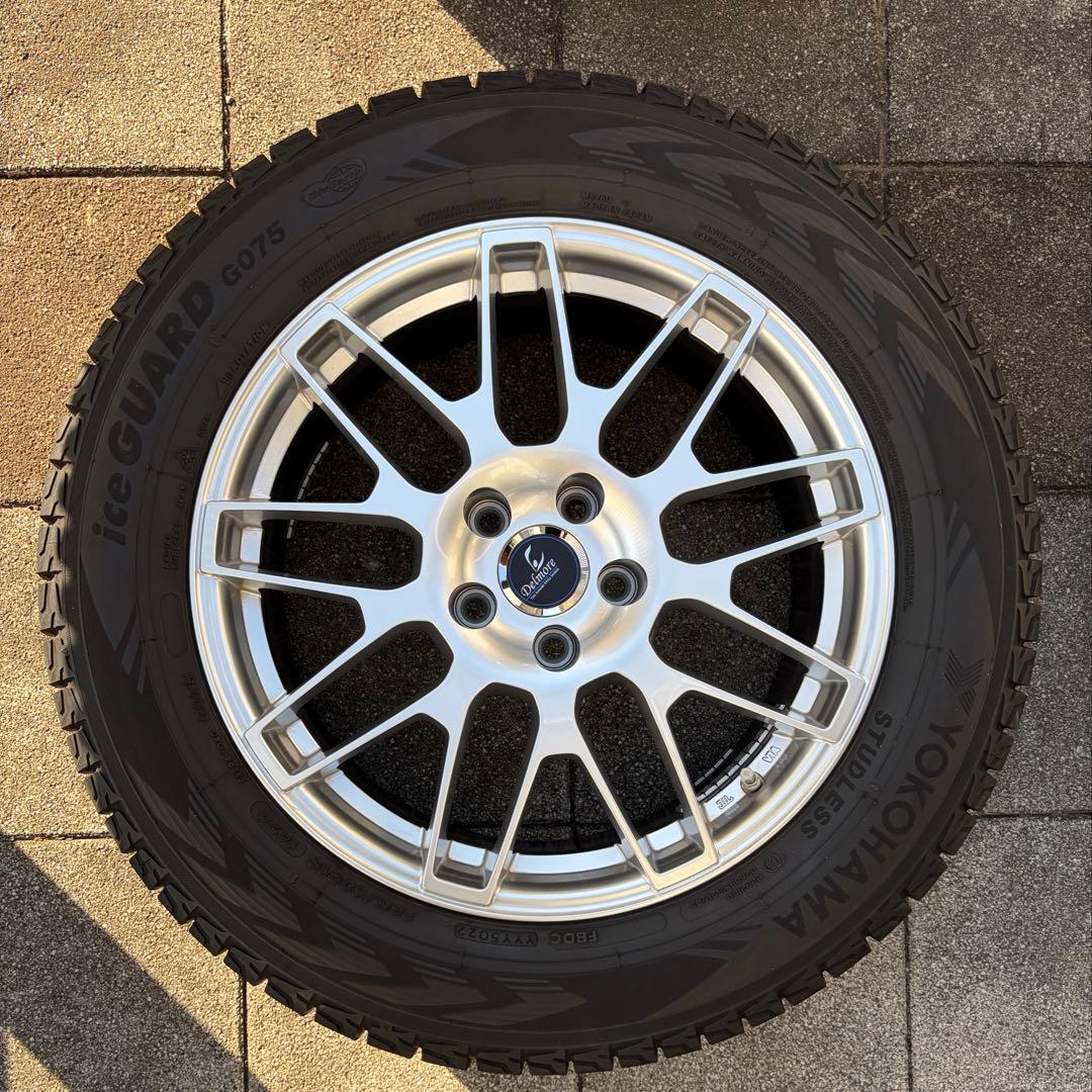 【美品】新型レクサスNX用　スタッドレス・ホイールセット 18インチ　TPMS付