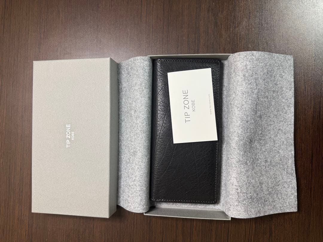 TIP ZONE ダークブラウン 長財布　未使用