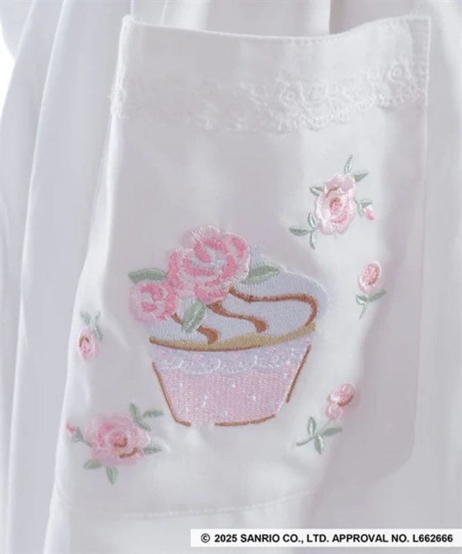 Chalmiere マロンクリームエプロン