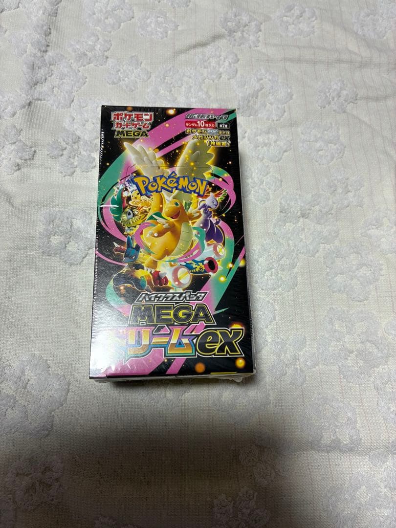ポケカ　メガドリームex シュリンク付き1BOX